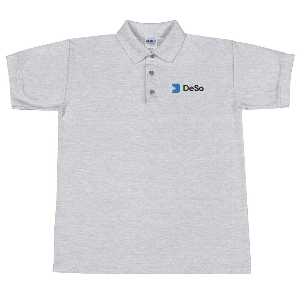 DeSo Embroidered Polo Shirt