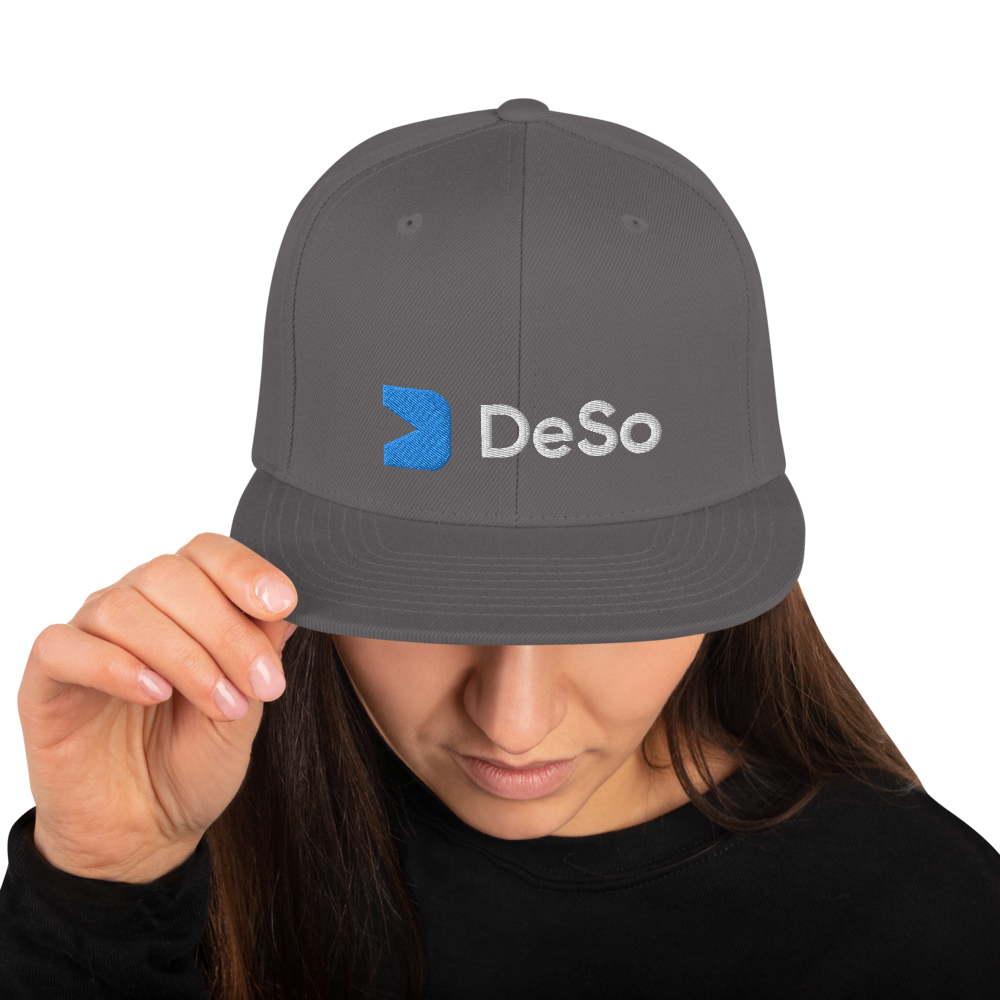 DeSo Snapback Hat