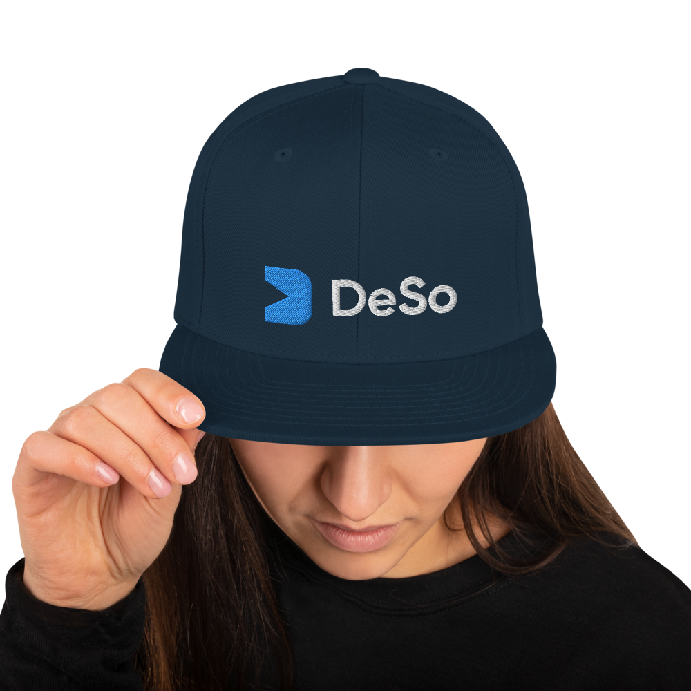 DeSo Snapback Hat