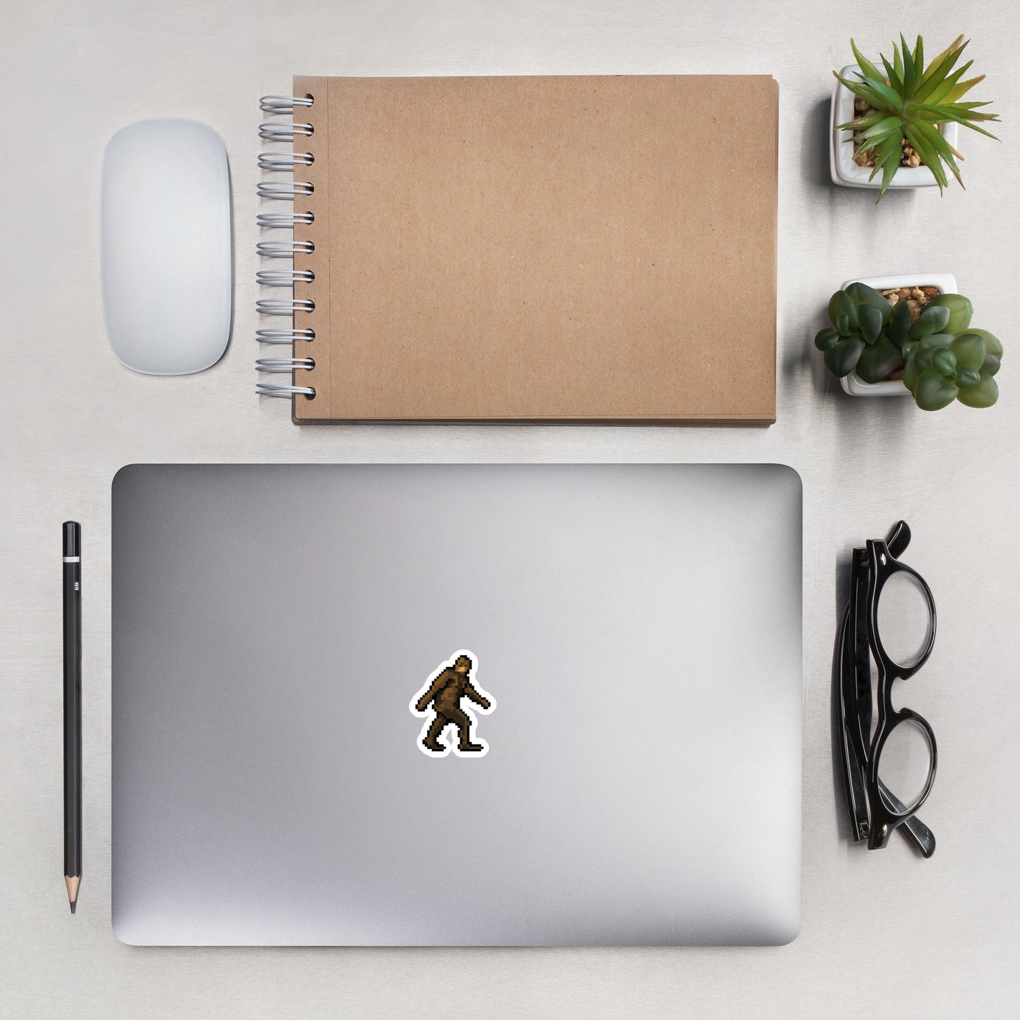 Squatch Bubble-free stickers