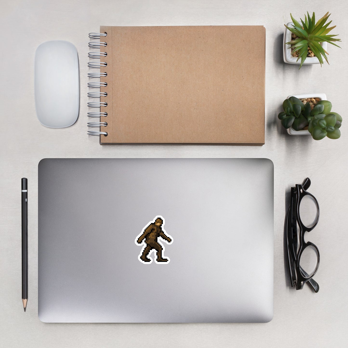 Squatch Bubble-free stickers