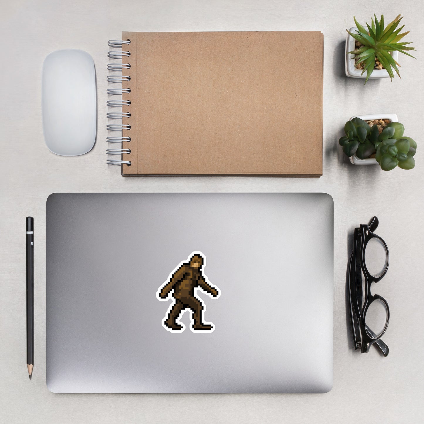Squatch Bubble-free stickers