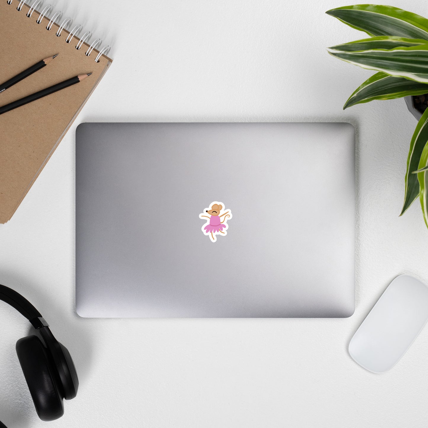 Clara Mouse Bubble-free stickers