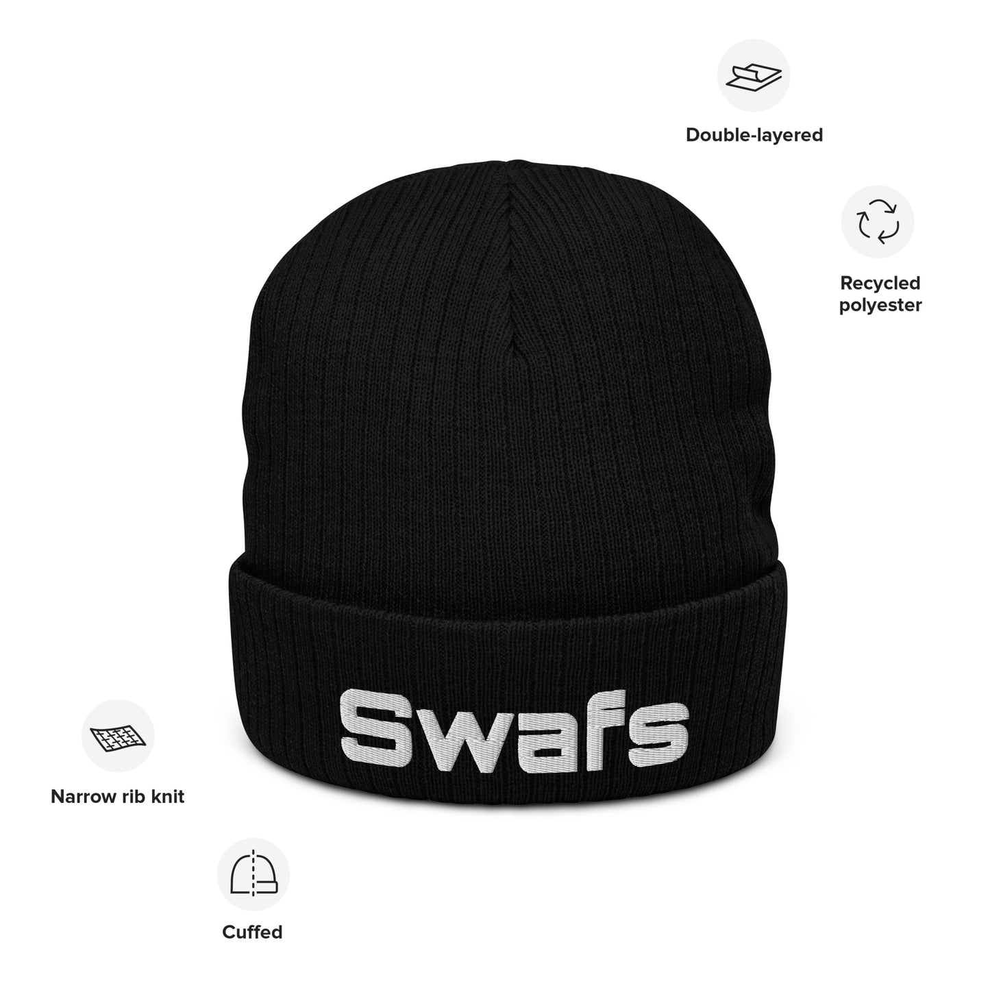 Swafs Ribbed knit beanie