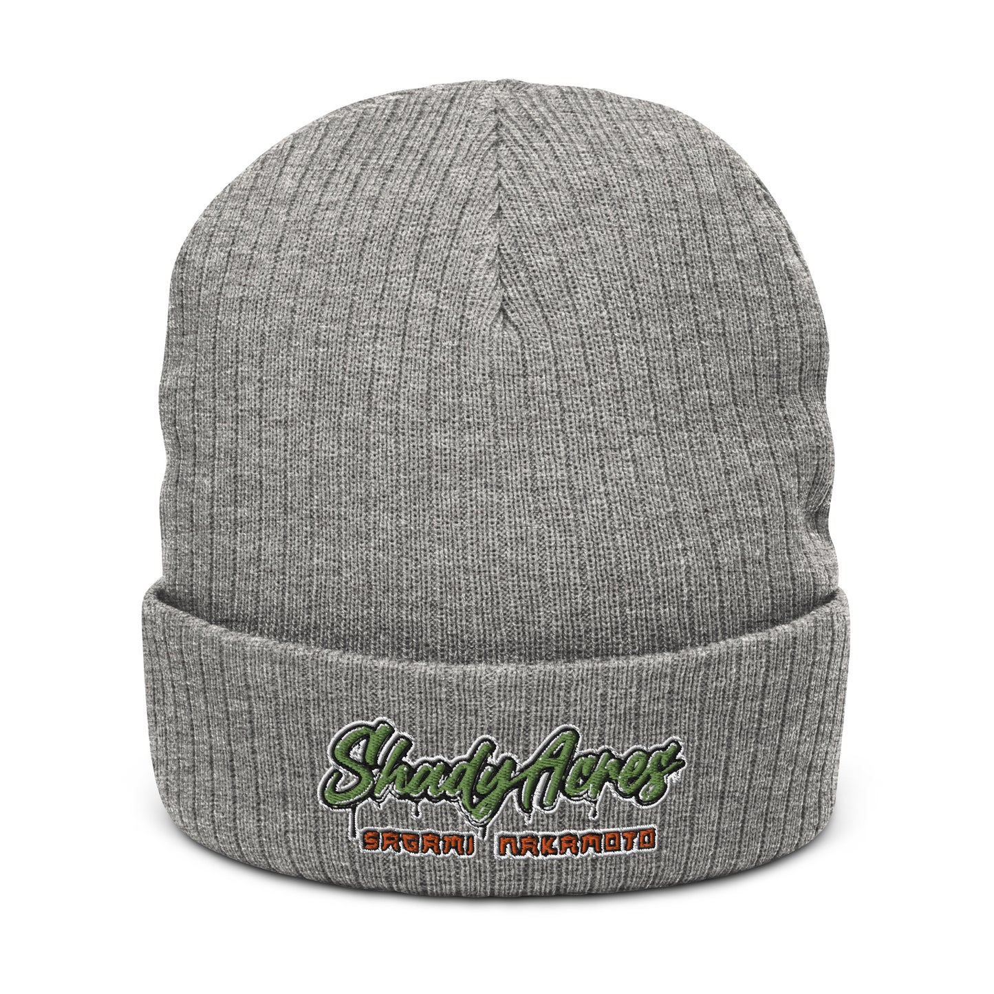 ShadyAcres Ribbed knit beanie