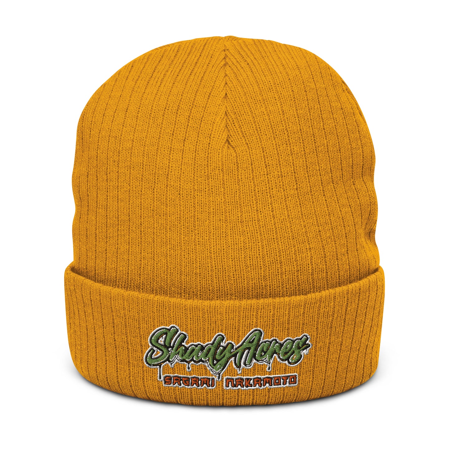 ShadyAcres Ribbed knit beanie