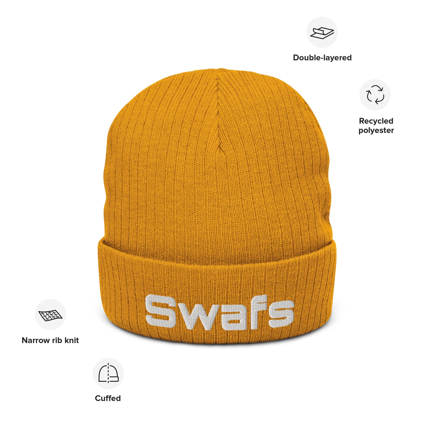 Swafs Ribbed knit beanie