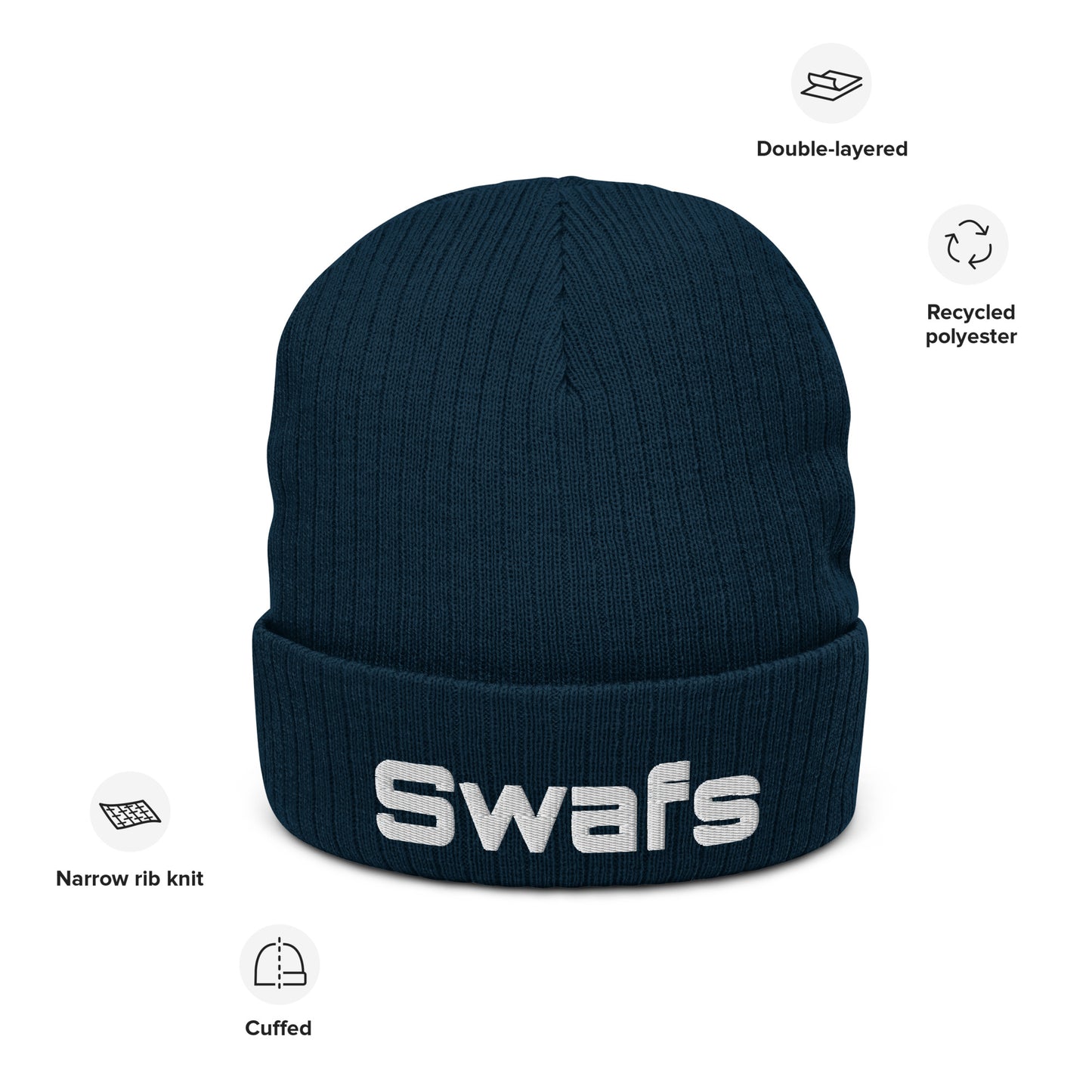 Swafs Ribbed knit beanie