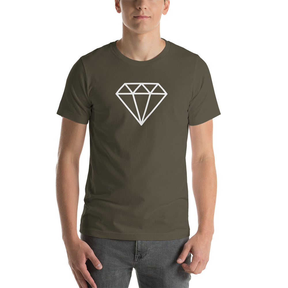 Diamond Short-Sleeve Unisex T-Shirt