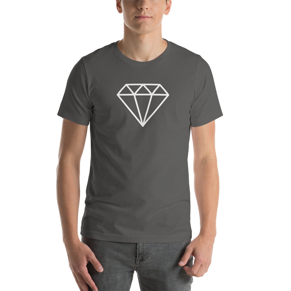 Diamond Short-Sleeve Unisex T-Shirt