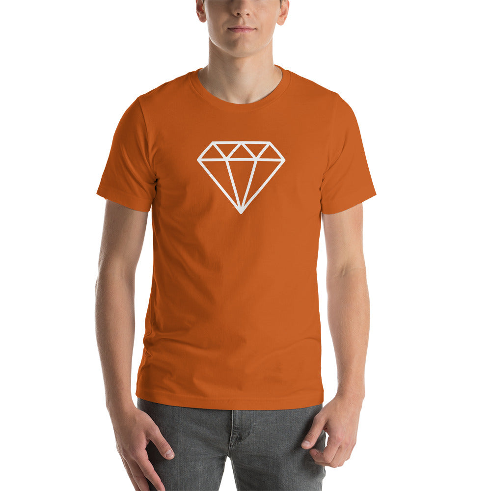 Diamond Short-Sleeve Unisex T-Shirt