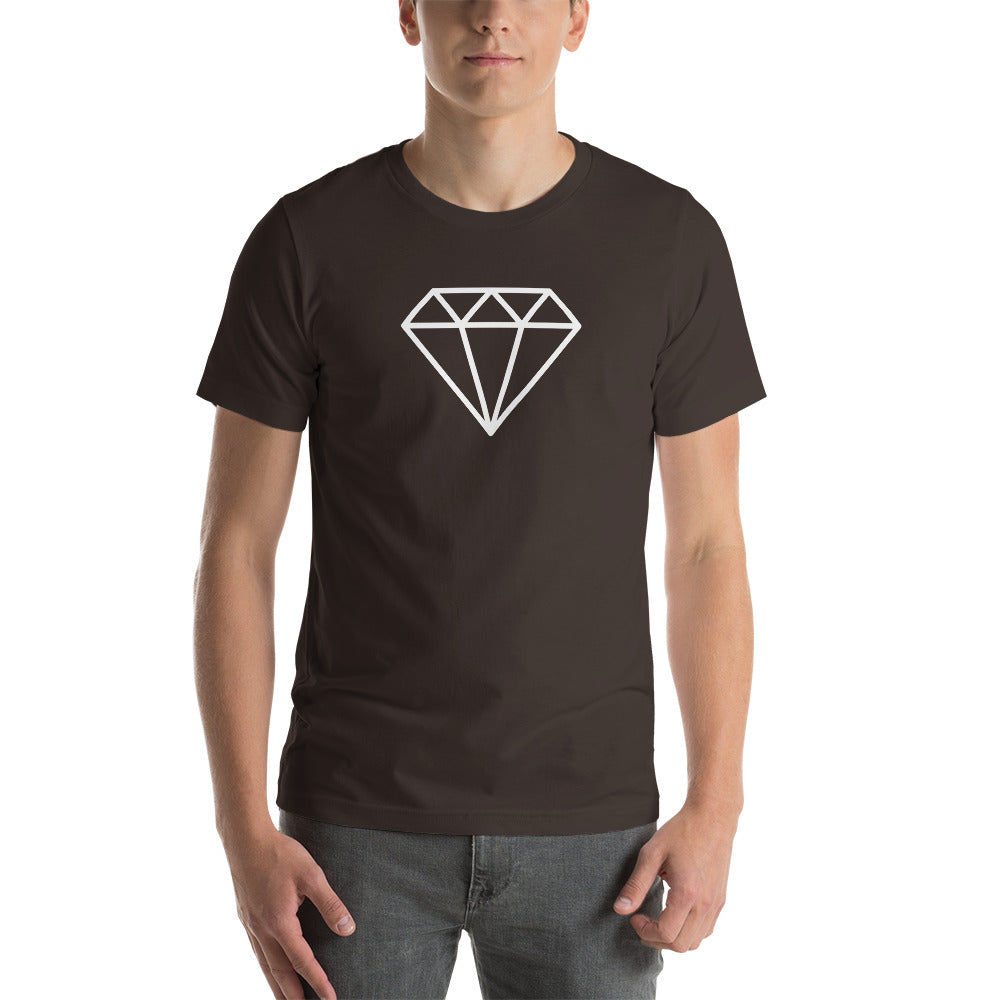 Diamond Short-Sleeve Unisex T-Shirt