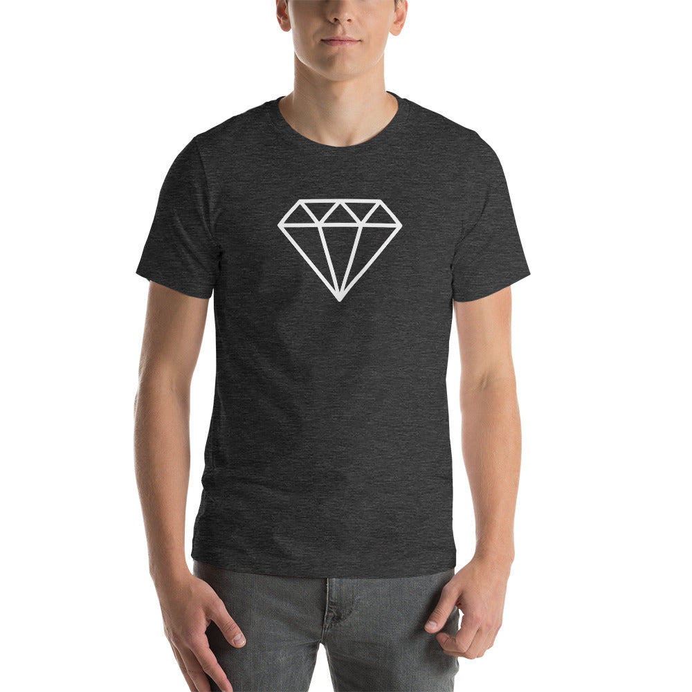 Diamond Short-Sleeve Unisex T-Shirt