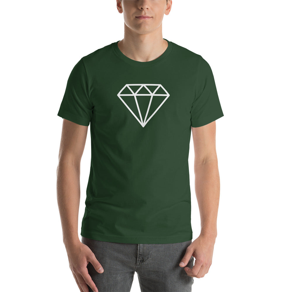 Diamond Short-Sleeve Unisex T-Shirt