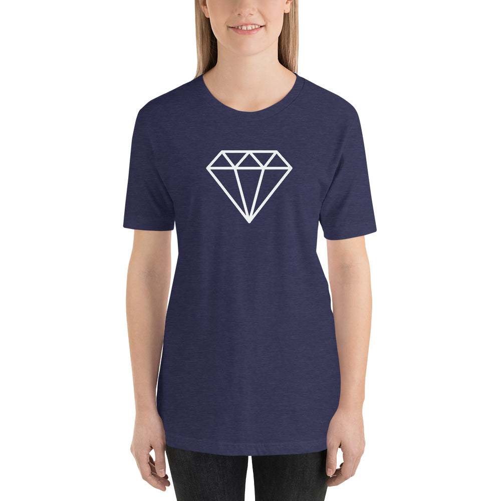 Diamond Short-Sleeve Unisex T-Shirt