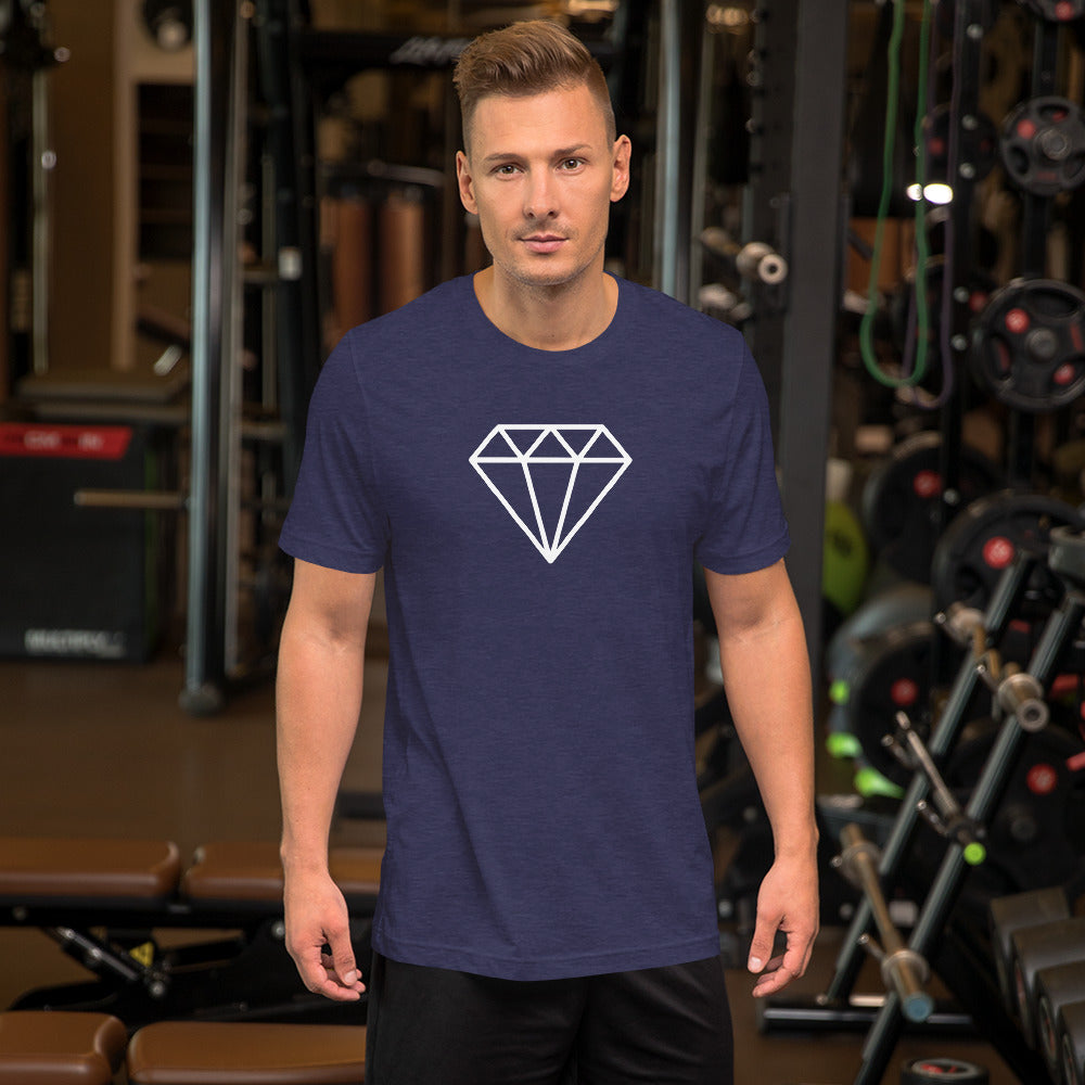 Diamond Short-Sleeve Unisex T-Shirt