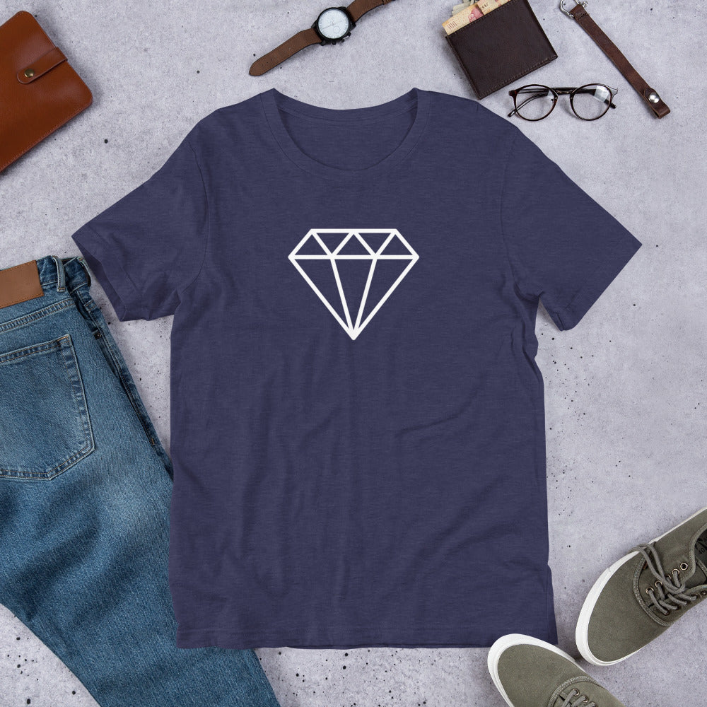 Diamond Short-Sleeve Unisex T-Shirt