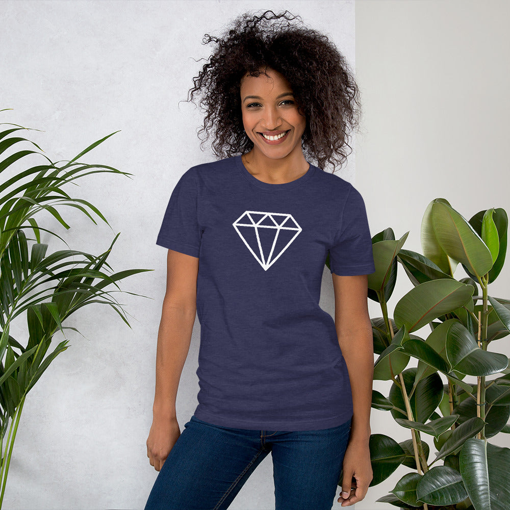 Diamond Short-Sleeve Unisex T-Shirt