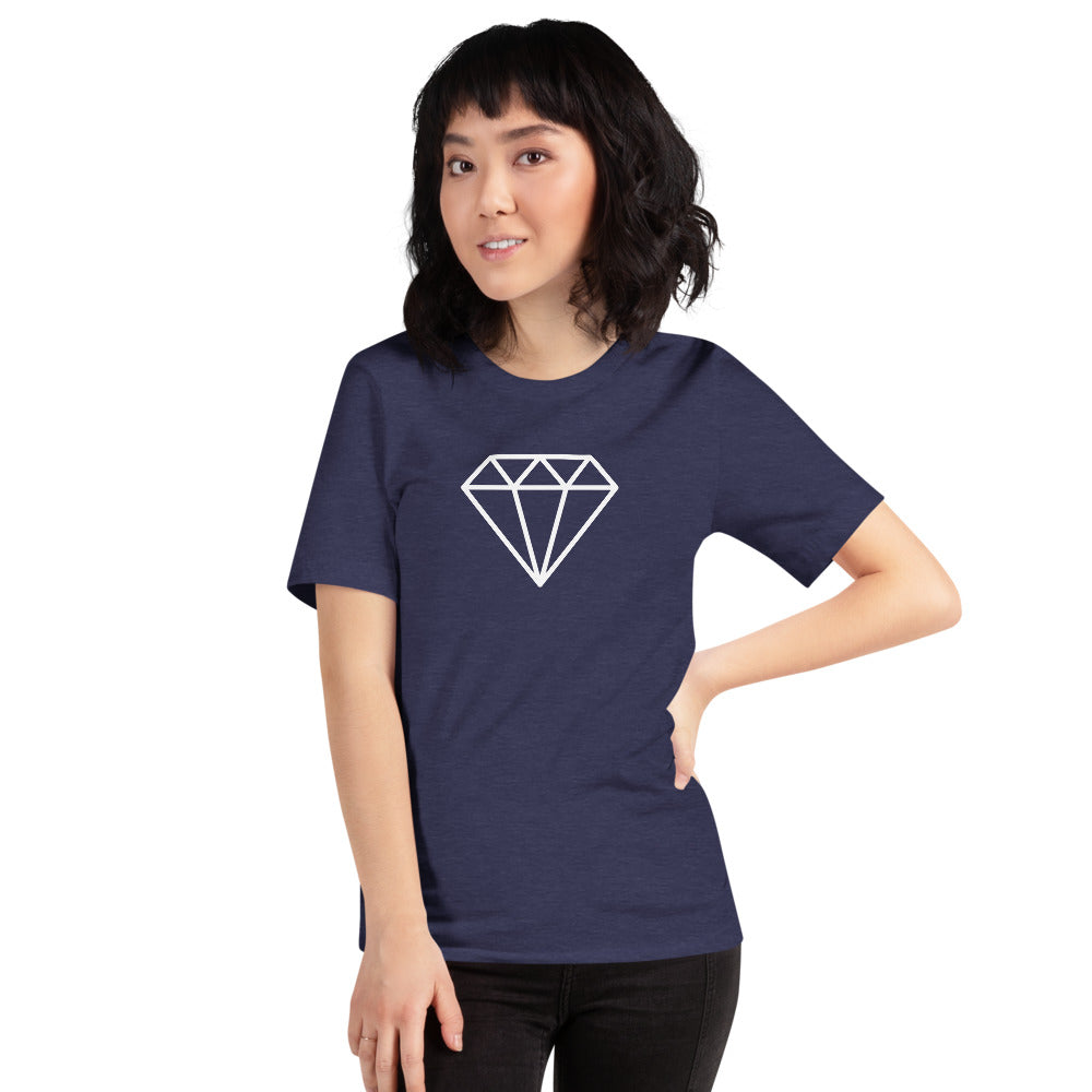 Diamond Short-Sleeve Unisex T-Shirt