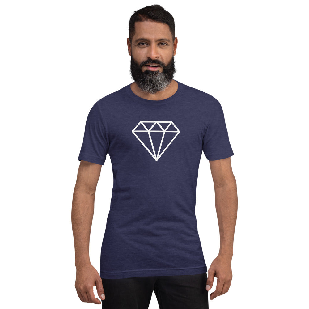 Diamond Short-Sleeve Unisex T-Shirt