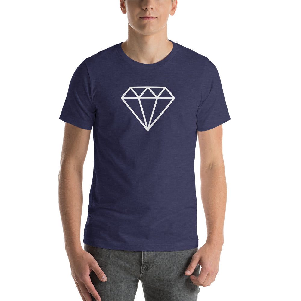 Diamond Short-Sleeve Unisex T-Shirt