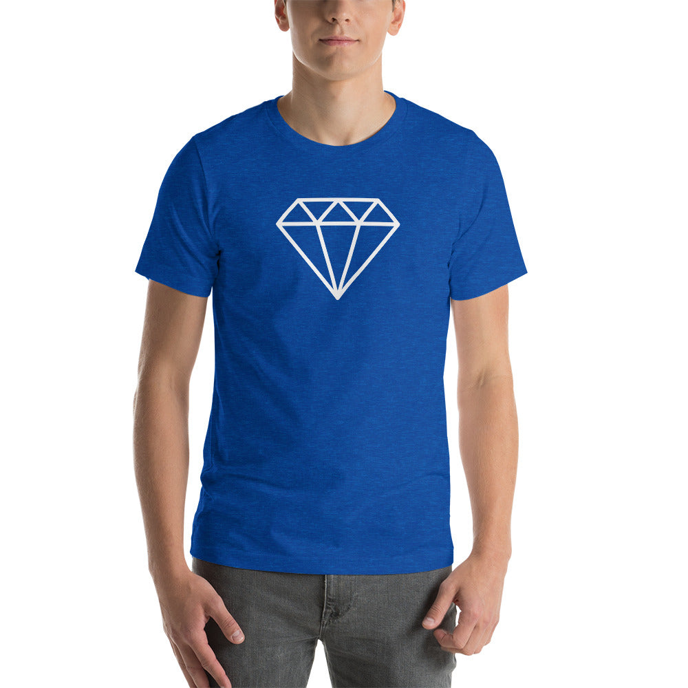 Diamond Short-Sleeve Unisex T-Shirt