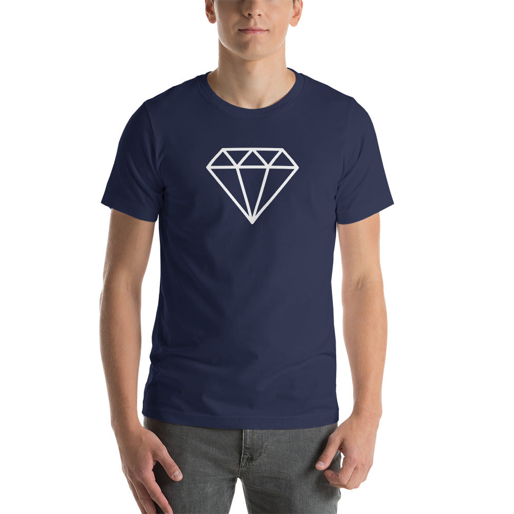 Diamond Short-Sleeve Unisex T-Shirt