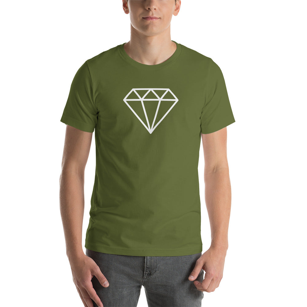 Diamond Short-Sleeve Unisex T-Shirt
