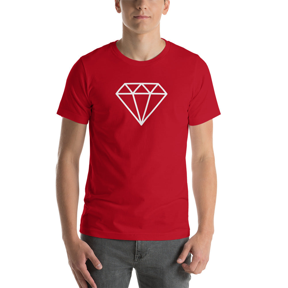 Diamond Short-Sleeve Unisex T-Shirt