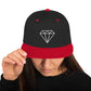 Diamond Snapback Hat