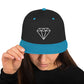 Diamond Snapback Hat