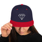 Diamond Snapback Hat
