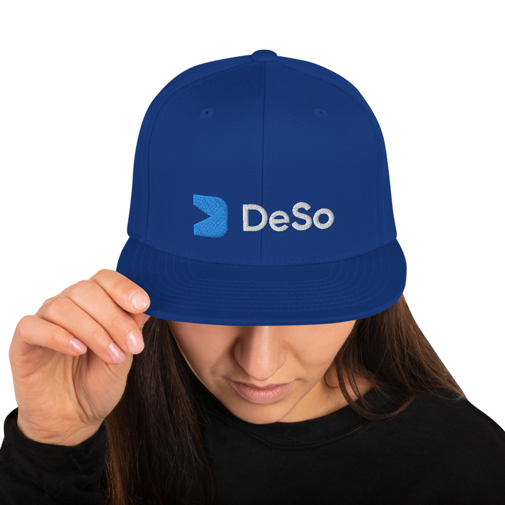 DeSo Snapback Hat