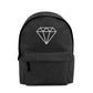 Diamond Embroidered Backpack