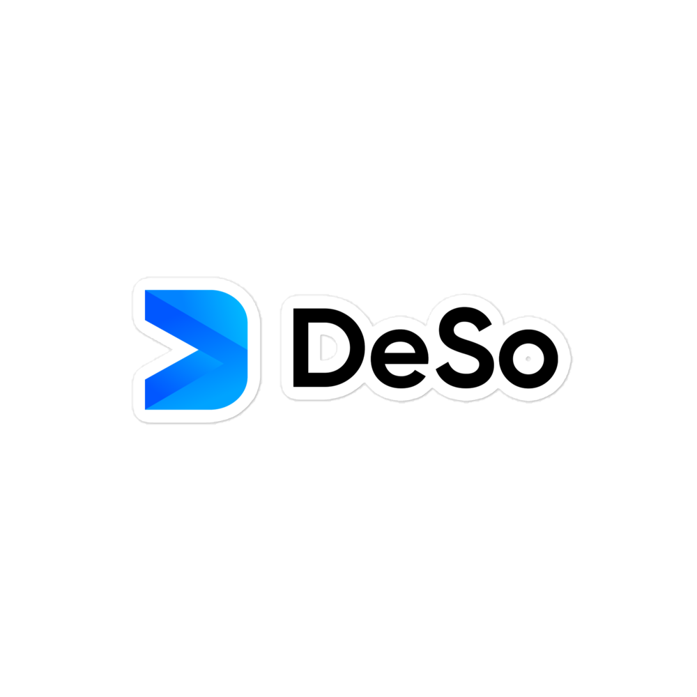 DeSo stickers