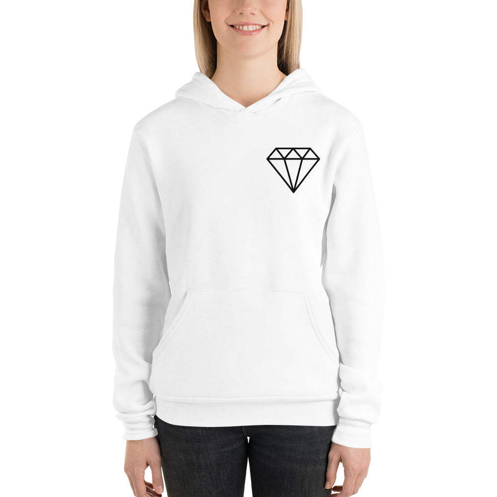 White diamond outlet hoodie