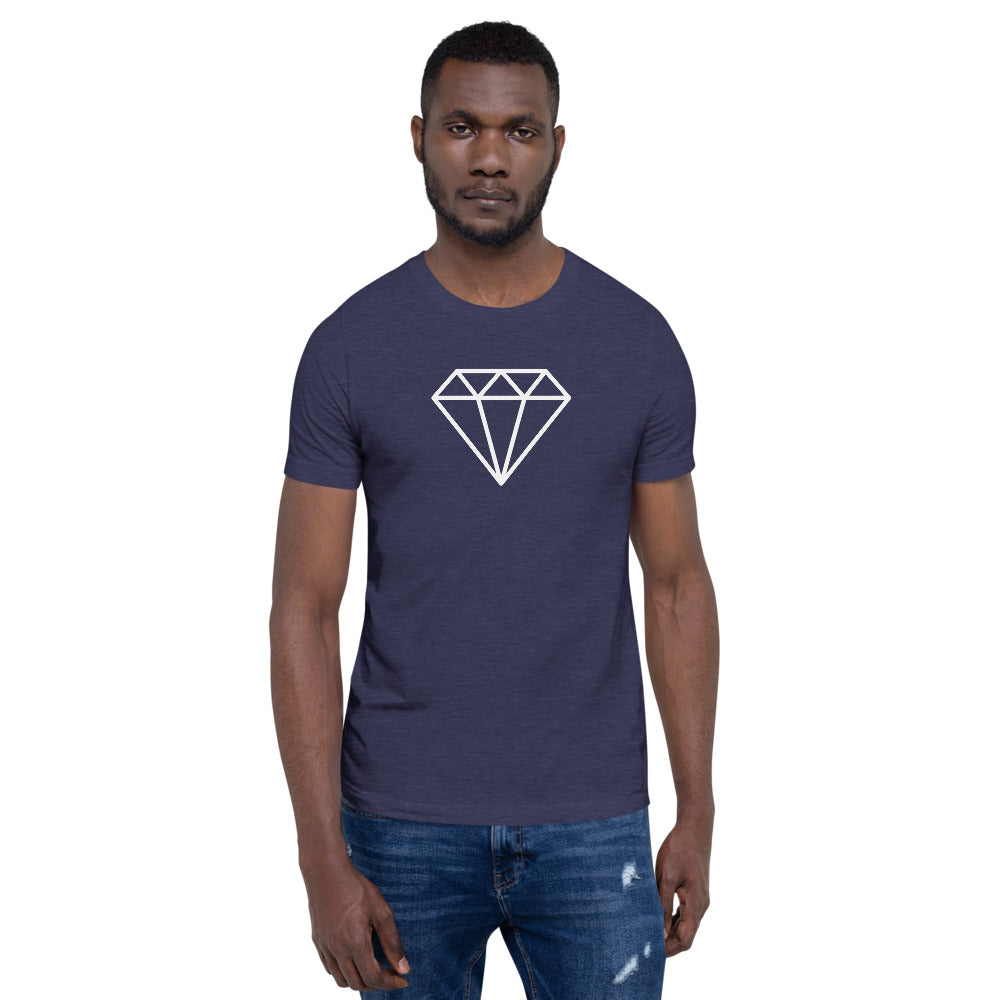 Diamond Short-Sleeve Unisex T-Shirt