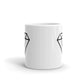 Diamond White glossy mug