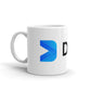 DeSo White glossy mug