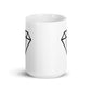 Diamond White glossy mug